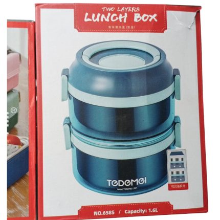 Tedemei Double‑Layer Stainless Steel Lunch Box